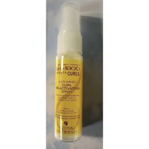 Alterna Bamboo Smooth Curls Anti Frizz Re-Activating Spray 0.85 Oz